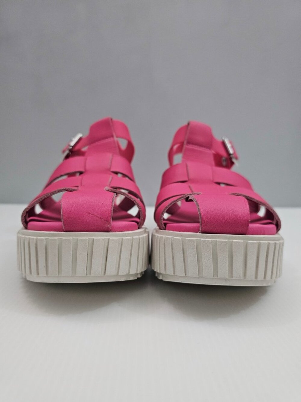 Sorel Ona Fisherman Streetworks Platform Sandal Women 10.5 Pink Chunky Lug Sole - Picture 6 of 16